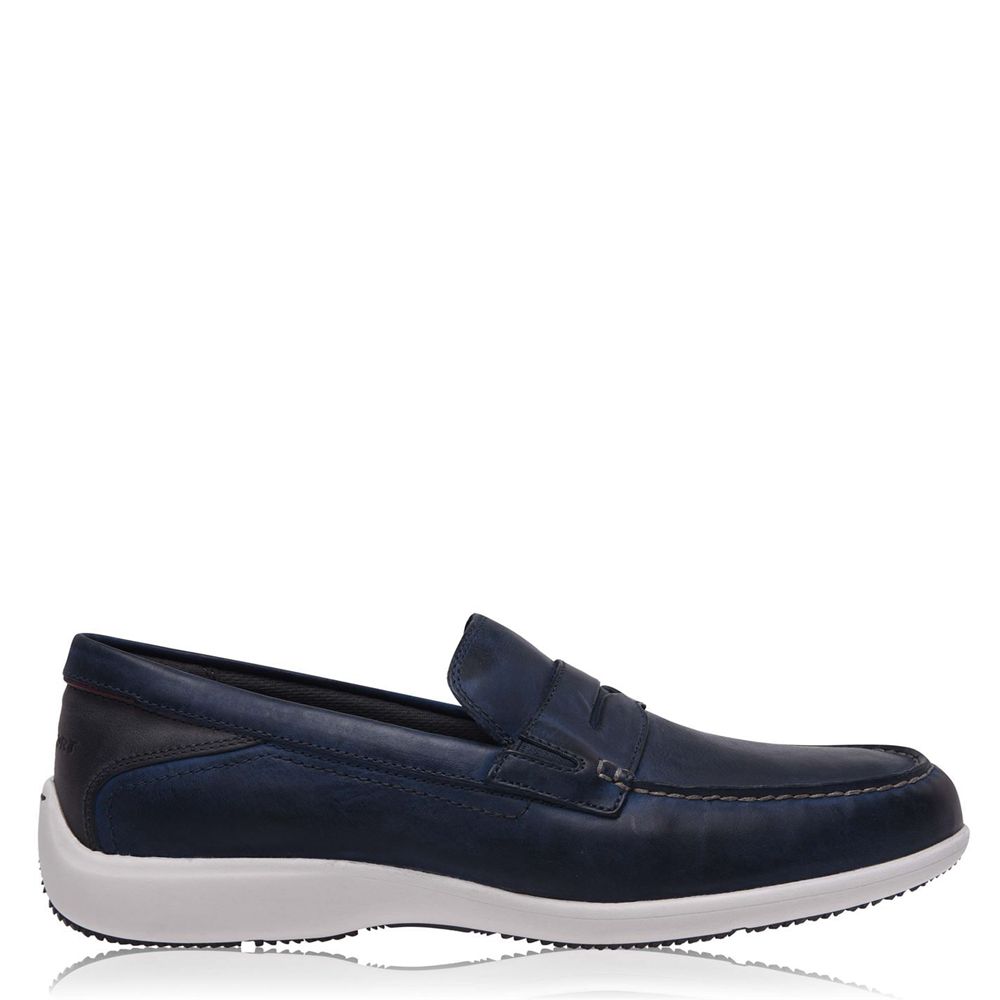 Mocassins Homem Rockport Aiden Azuis,Portugal SCTMB-0532